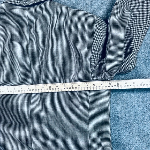 Polo Ralph Lauren Mens 41R Black Brown Houndstooth Blazer Sport Coat Jacket - Picture 10 of 14